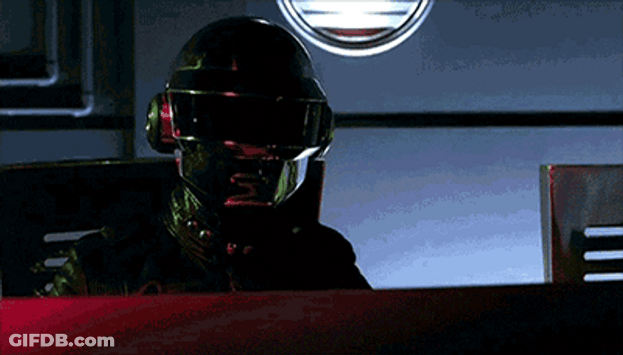 Daft Punk Slow Motion Thumbs Up GIF