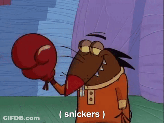 Daggett Beaver Snickering GIF