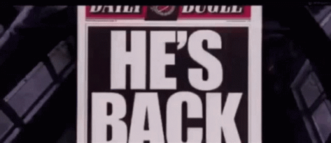Daily Bugle Masked State Hes Back GIF