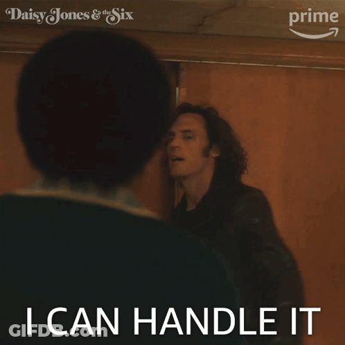Daisy Jones And The Six Man In Doorway GIF