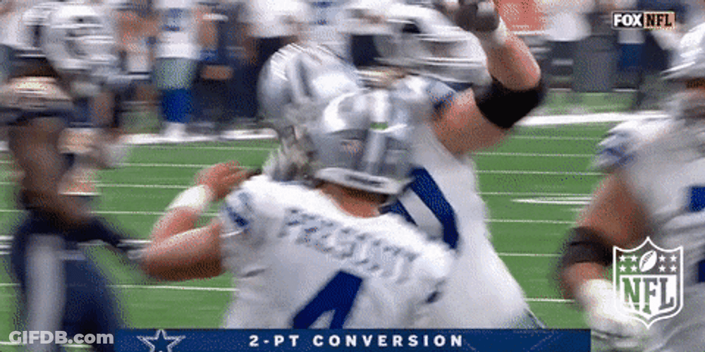 Dak Prescott Acknowledging Audience GIF
