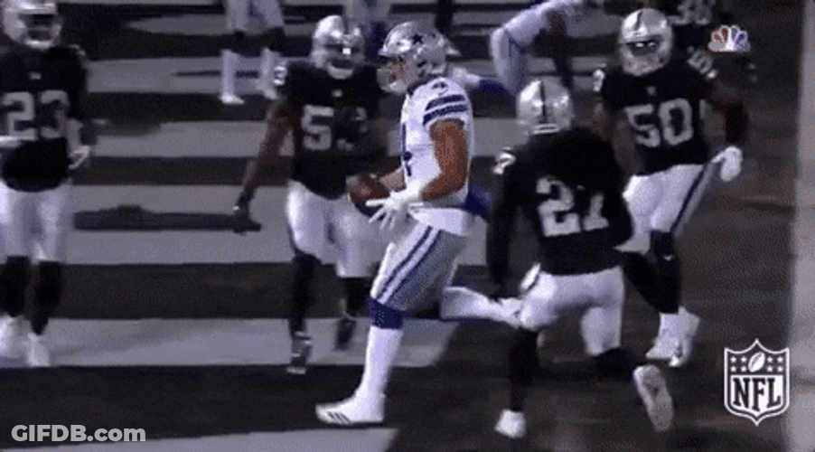 Dak Prescott Ball Touchdown GIF