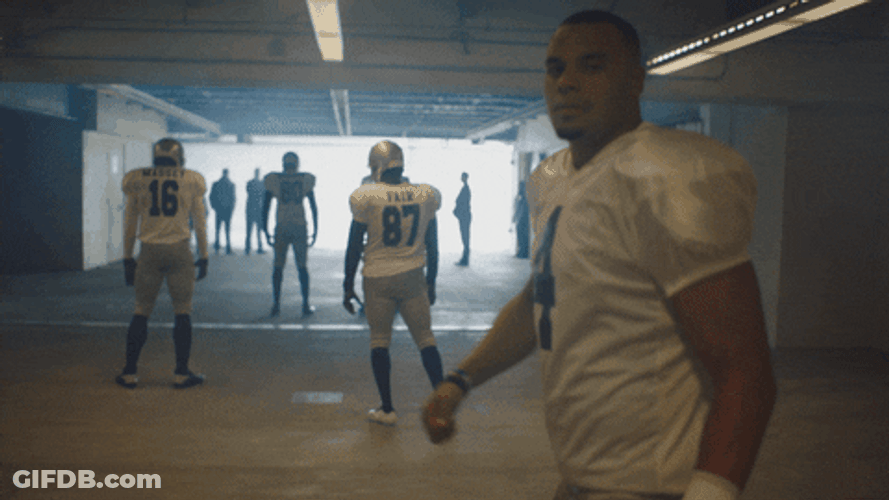 Dak Prescott Chest Thump GIF