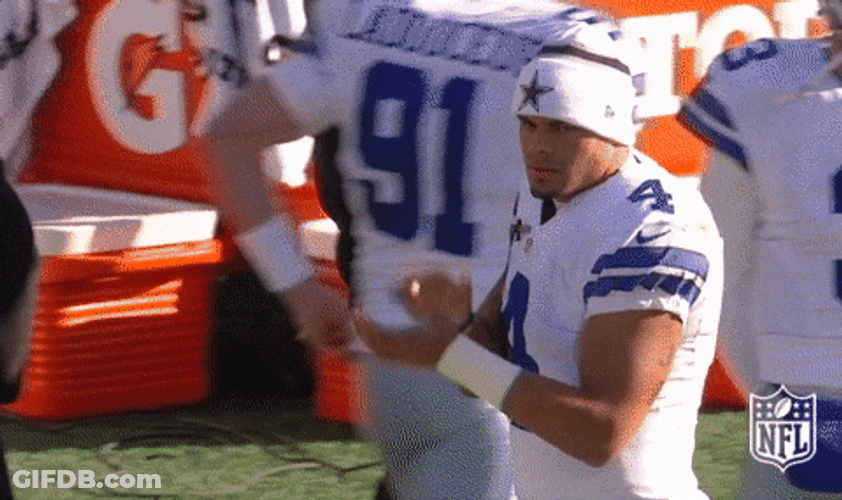 Dak Prescott Clapping GIF