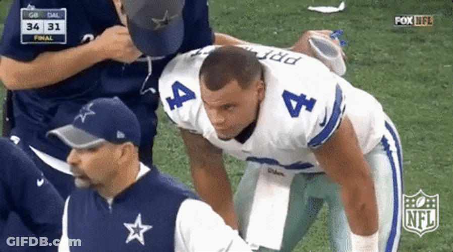 Dak Prescott Focused GIF