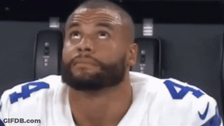 Dak Prescott Looking Shocked GIF