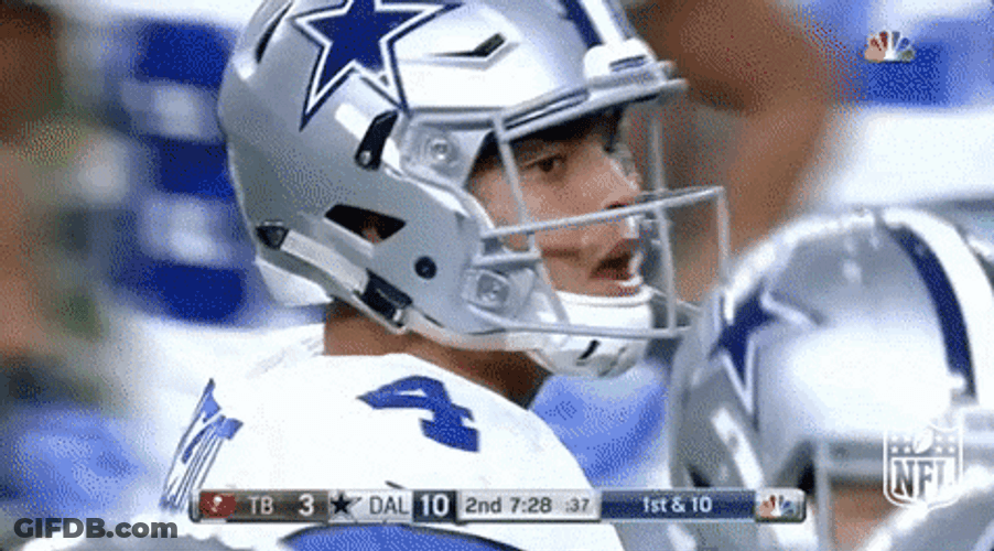 Dak Prescott NFL Game GIF