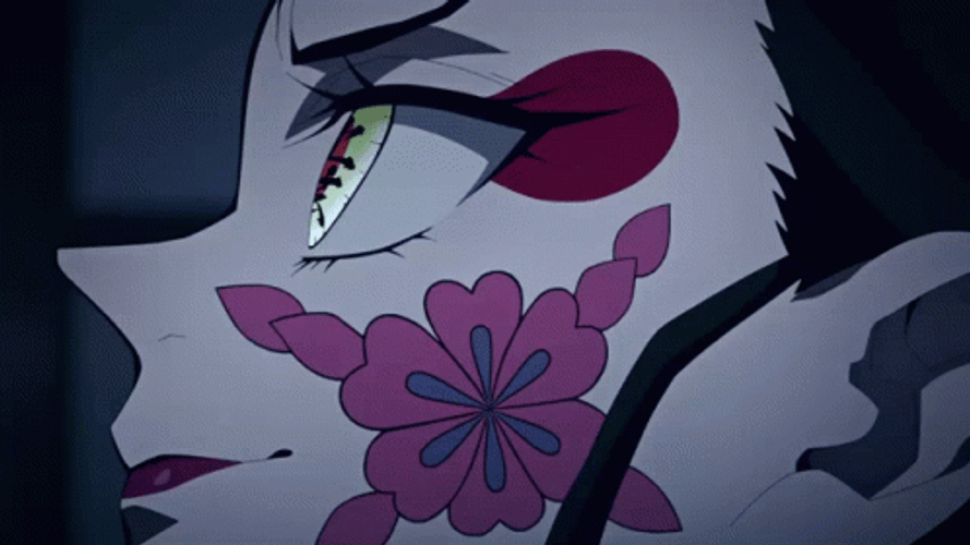 Daki Close Up Asian Text In Eyes GIF