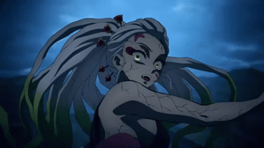 Daki Demon Slayer Zoom In GIF