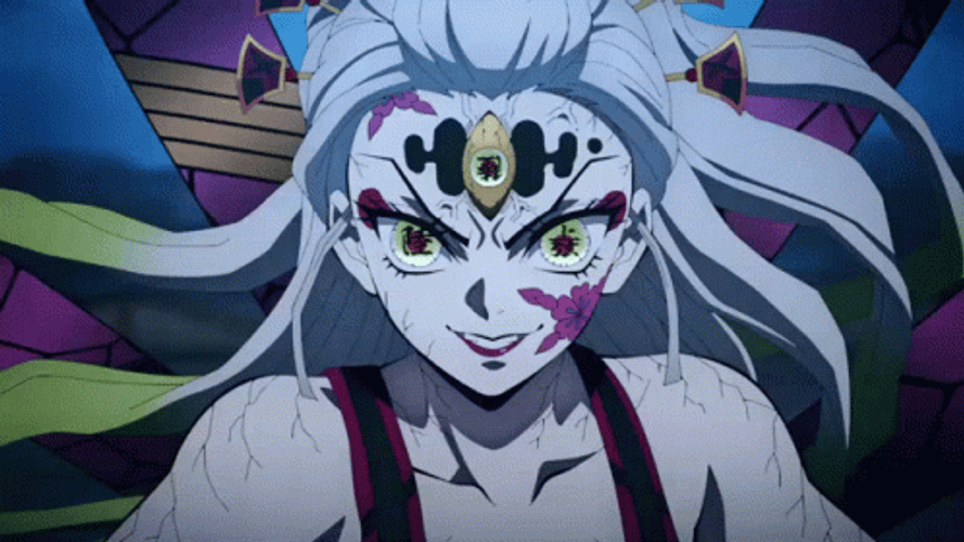 Daki Releasing Power Kimetsu No Yaiba GIF