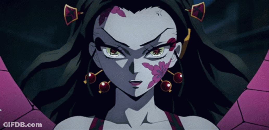 Daki Unleashing Power Kimetsu No Yaiba GIF