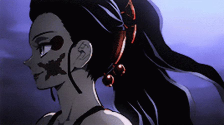 Daki Warabihime Stage Name Demon Slayer. GIF