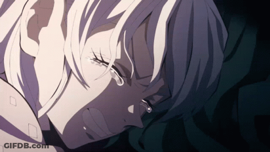 Daki Weeping Tears Flowing Demon Slayer GIF