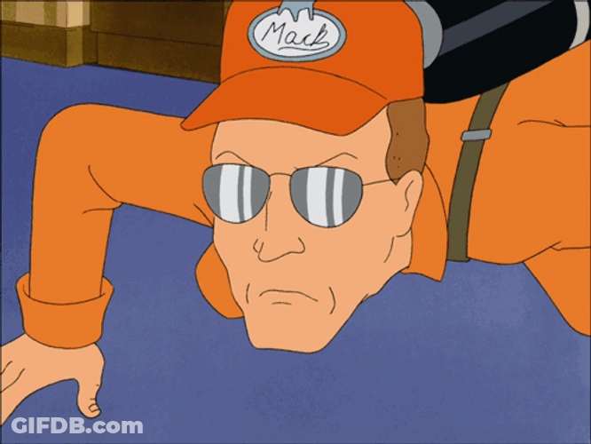 Dale Gribble Snake GIF