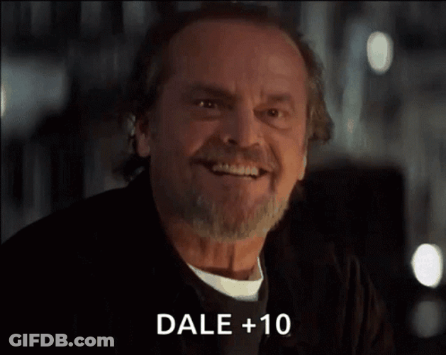 Dale Plus 10 Jack Nicholson Yes GIF