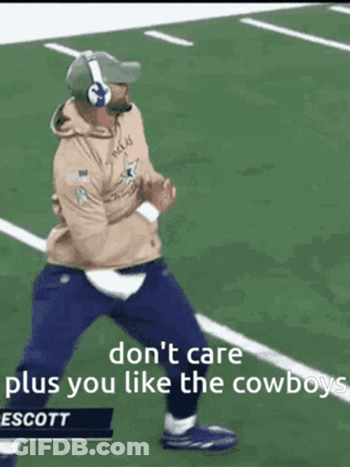 Dallas Cowboys Dak Prescott Dancing GIF