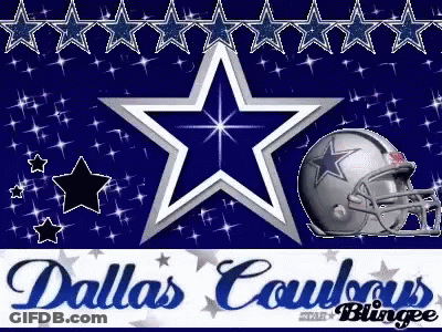 Dallas Cowboys Logo With Helmet GIF