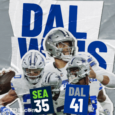 Dallas Cowboys Poster Sea 35 Dal 41 GIF