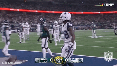 Dallas Cowboys Vs Eagles Football Game GIF