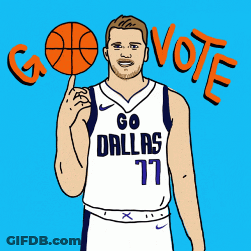 Dallas Mavericks Luka Doncic Animated GIF