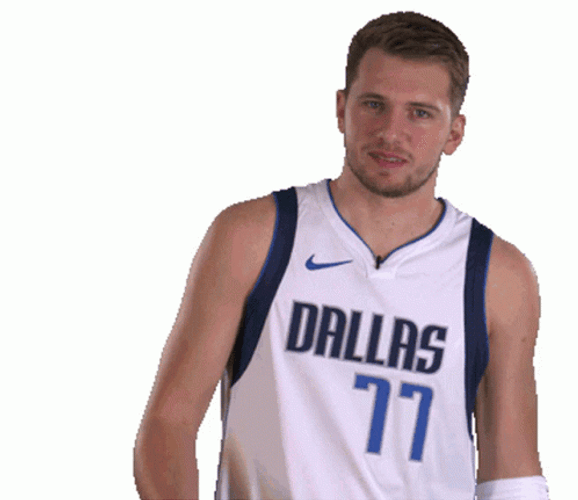 Dallas Mavericks Luka Doncic No GIF