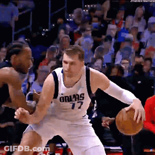 Dallas Mavericks Luka Doncic Transition GIF