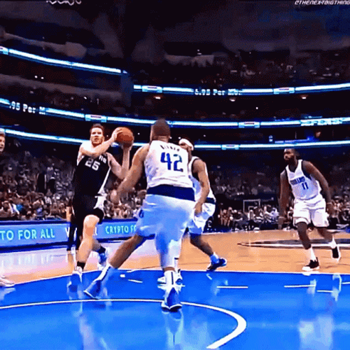 Dallas Mavericks Maxi Kleber Rebound GIF