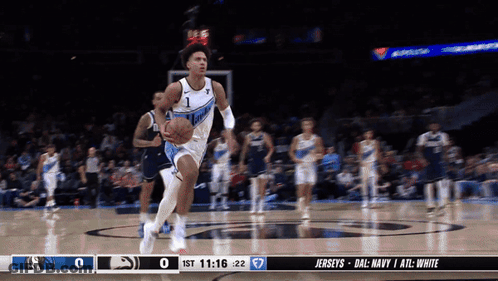 Dallas Mavericks Vs Atlanta Hawks Basketball Game GIF