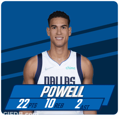 Dallas Powell Player 22 Points 10 Rebounds GIF