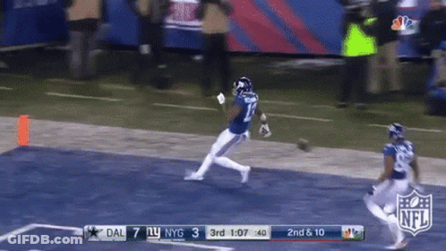 Dallas Vs New York Giants Football Game GIF