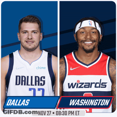 Dallas Wizards Vs Washington Wizards Nov 27 GIF