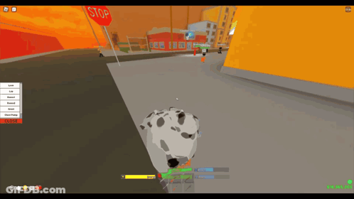 Dalmatian And Cat In Video Game GIF