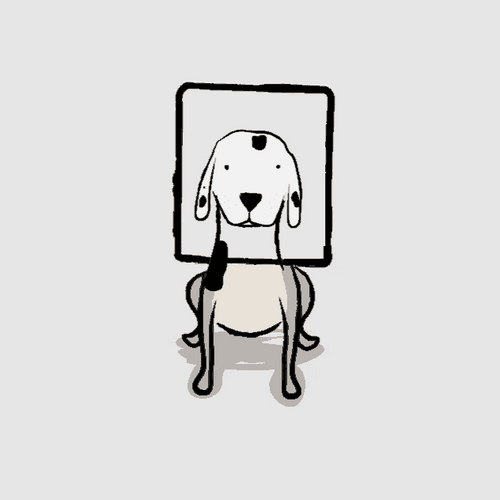 Dalmatian Cute Wink GIF
