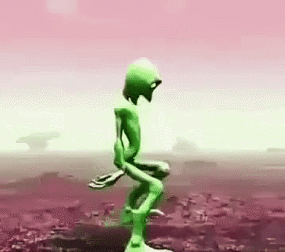 Dame Tu Cosita Alien Dance GIF