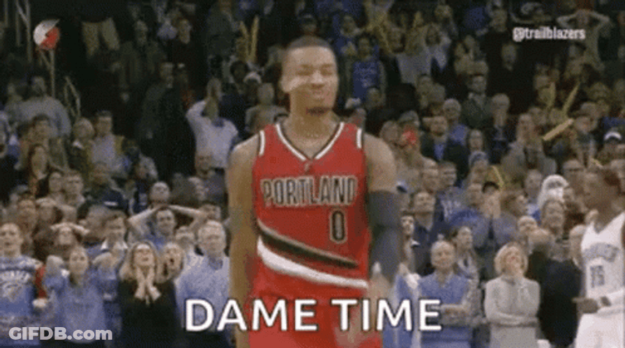 Damian Lillard Dame Time GIF