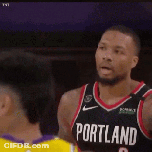 Damian Lillard Sighing GIF