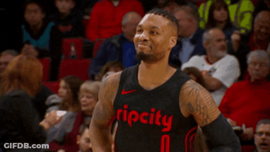 Damian Lillard Smiling GIF