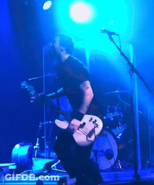 Damien Sayell Mclusky Music Concert GIF