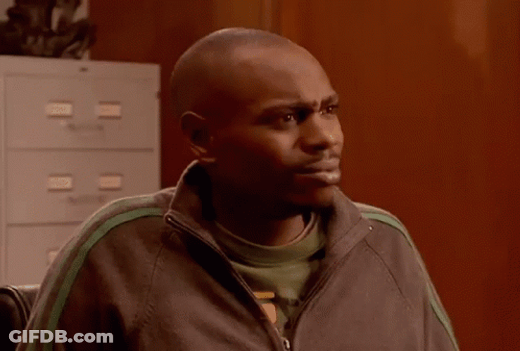 Dammit Annoyed Dave Chapelle GIF
