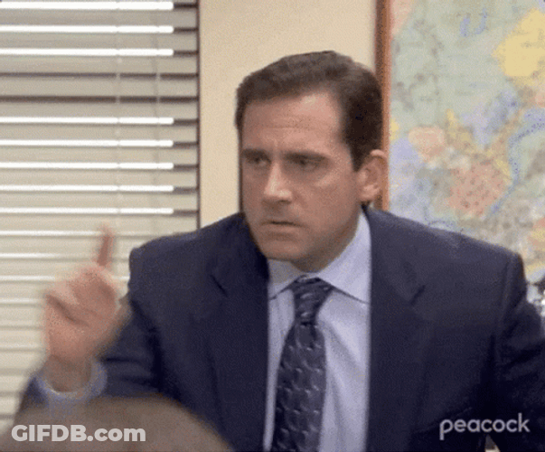 Dammit Michael Scott The Office GIF