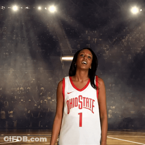 Damn Buckeyes Girl GIF