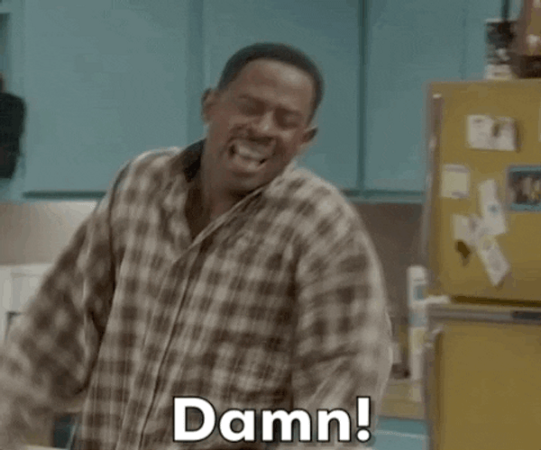 Damn Damn Damn Upset Martin Lawrence GIF