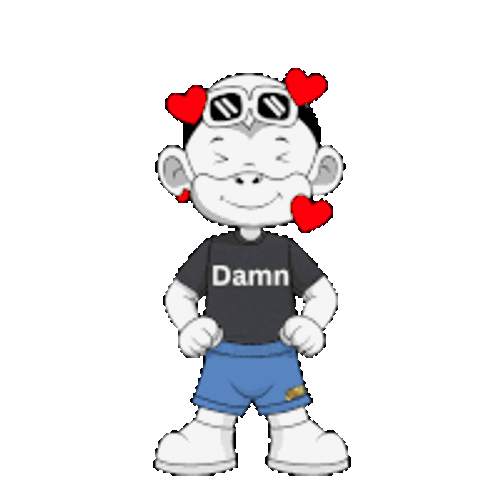 Damn Damn Zhot Jr Sticker GIF