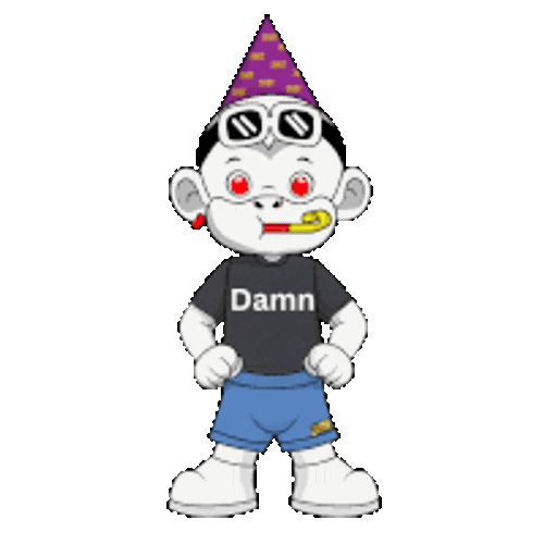 Damn Damn Zhot Jr Sticker GIF