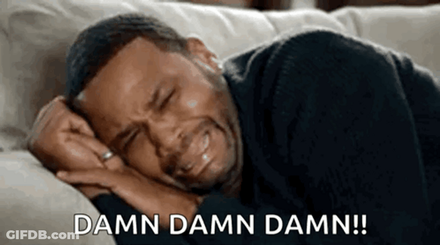 Damn Meme Crying Anthony Anderson GIF
