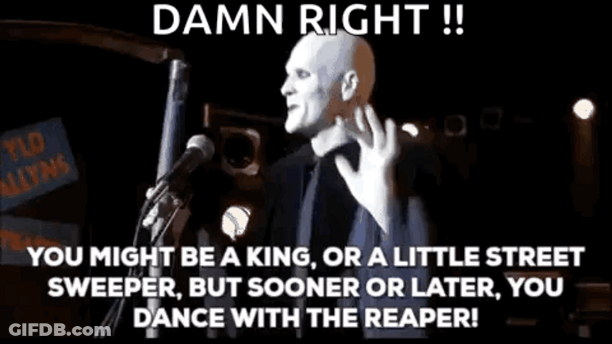 Damn Right Funny Reaper Bill And Ted GIF