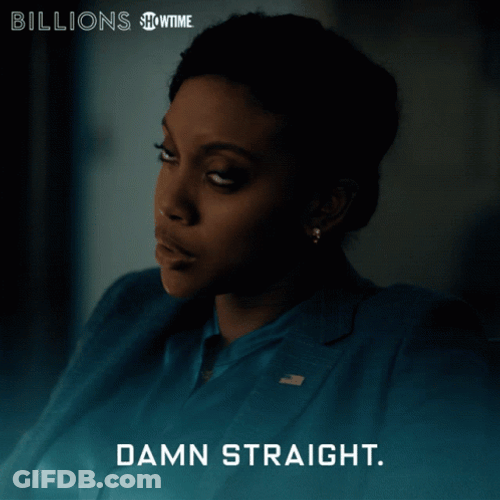 Damn Right Kate Sacker Billions GIF