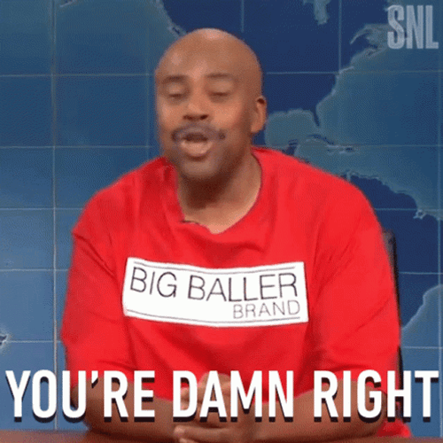 Damn Right Kenan Thompson SNL GIF