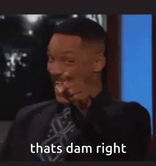 Damn Right Thrilled Will Smith GIF