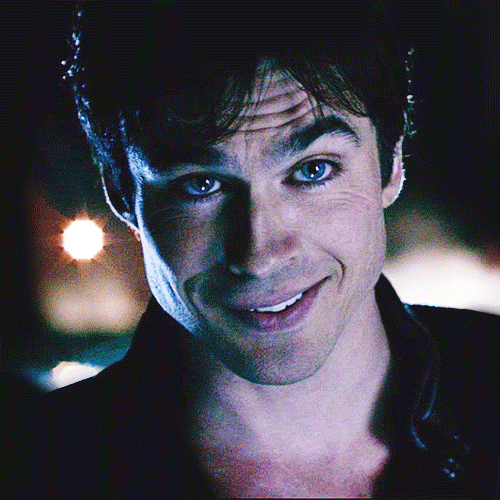 Damon Salvatore Cute Boy Smile GIF